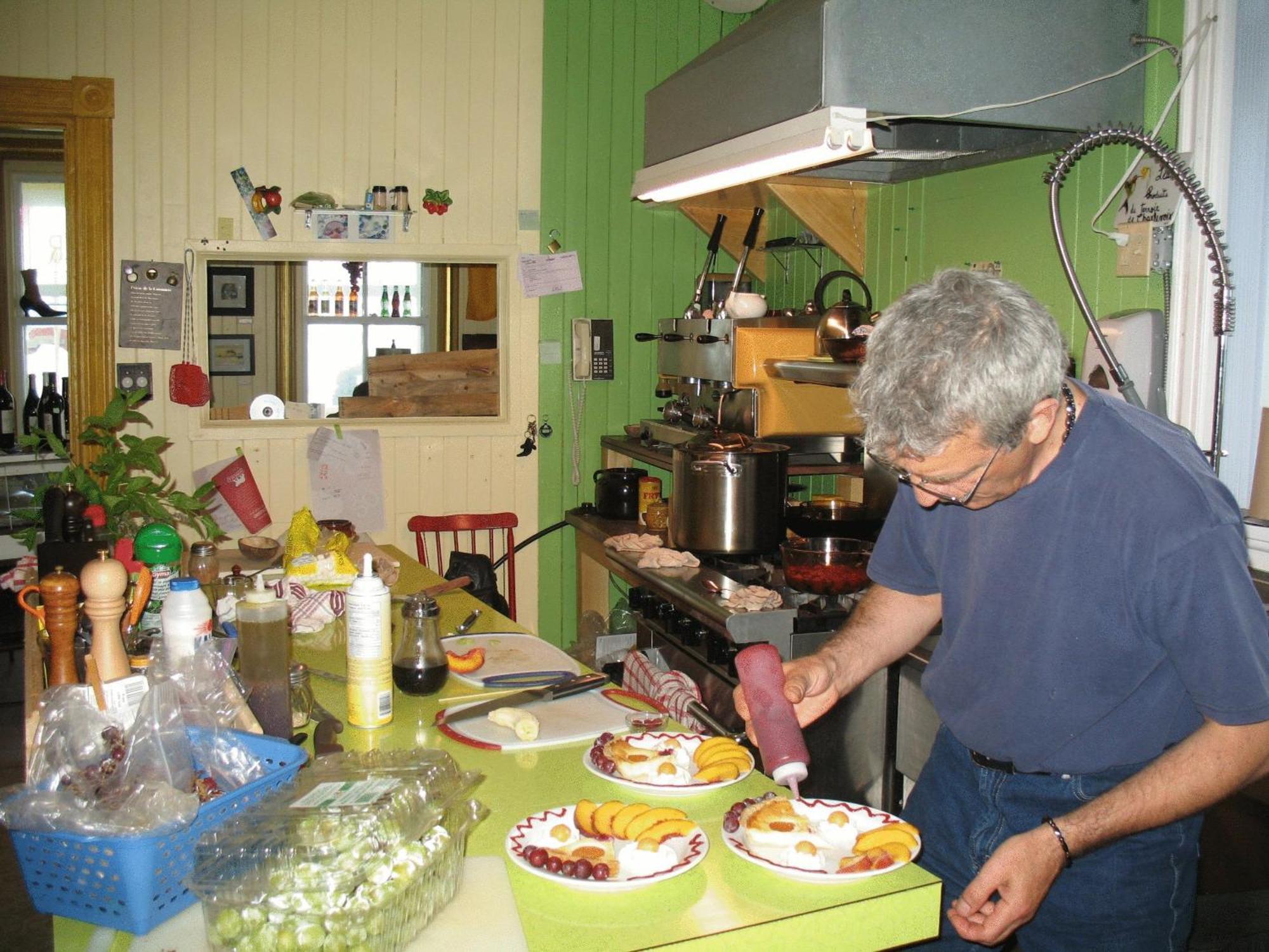 Auberge Du Cafe Chez Sam Baie-Sainte-Catherine Exteriér fotografie